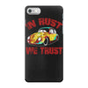in rust we trust  rat beetle hot rod iPhone 7 Case