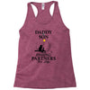 daddy and son fishing partners for life Racerback Tank