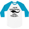 New Mommy 2018 Rokie Dept. 3/4 Sleeve Shirt
