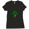 one cheer for broccoli Ladies Fitted T-Shirt