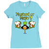 mustard or mayo (2) Ladies Fitted T-Shirt
