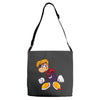 wah shit Adjustable Strap Totes