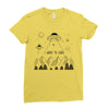 I Want To Leave Ladies Fitted T-Shirt