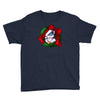 christmas wreath bluebie bust by bluekazenate Youth Tee