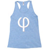 phi by numbers Racerback Tank
