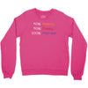 mommy daddy harrison baby name Crewneck Sweatshirt
