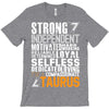Strong Independent Motivated Taurus T-Shirt