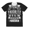 My Grandma Totally Most Favorite History Forever All Over Women's T-shirt