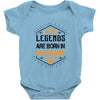 Legends are born in November Baby Onesie
