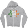 conor mcgregor notorious Zipper Hoodie