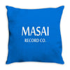 masai records Throw Pillow