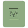 ugly deer christmas Mousepad