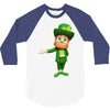 DABBİNG LEPRECHAUN 3/4 Sleeve Shirt