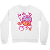 donut ghost baking Crewneck Sweatshirt