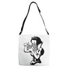 snow white Adjustable Strap Totes