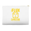 back to the future inspired flux capacitor delorean movie Accessory Pouches