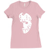 halloween hockey mask Ladies Fitted T-Shirt