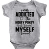 i was addicted to the hokey pokey Baby Bodysuit