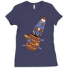 pop up knuckles1 Ladies Fitted T-Shirt