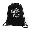 mexican eagle Drawstring Bags