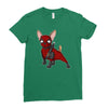 chihuahuapool Ladies Fitted T-Shirt
