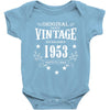 original parts vintage established 1953 perfectly aged Baby Bodysuit