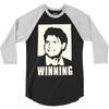 charlie sheen   winning   official 3/4 Sleeve Shirt