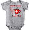 coffee lovers medical alert Baby Onesie