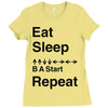 loop detected Ladies Fitted T-Shirt