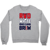 red white and brew Crewneck Sweatshirt