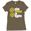 the paisa is right Ladies Fitted T-Shirt