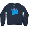b is for blood sugar Crewneck Sweatshirt