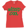 boston southie wicked cool Ladies Fitted T-Shirt