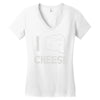 i love cheese Women's V-Neck T-Shirt