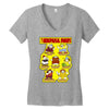 7 menopausal dwarfs, ideal gift or birthday present. Women's V-Neck T-Shirt