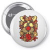 deer and monster Pin-back button