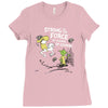 strong is the force of course Ladies Fitted T-Shirt