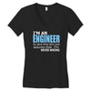 engineer Women's V-Neck T-Shirt