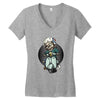 Skull Ride Women's V-Neck T-Shirt