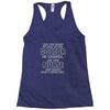 nurse knows whats going on Racerback Tank