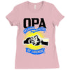 opa der mann der mythos die legende 1 Ladies Fitted T-Shirt