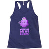 working off my lumps Racerback Tank
