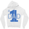 1 dad (2) Zipper Hoodie