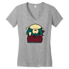 snooplax Women's V-Neck T-Shirt
