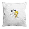 Homer Simpson Throw Pillow