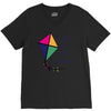 fly a kite V-Neck Tee