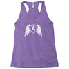 wings letter a Racerback Tank