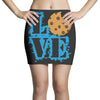 Love Cookie Monster Mini Skirts