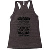 I Am A November Women Racerback Tank