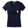 Want More Beer Please Black Women's V-Neck T-Shirt